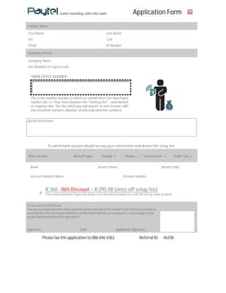 paytel account my account.